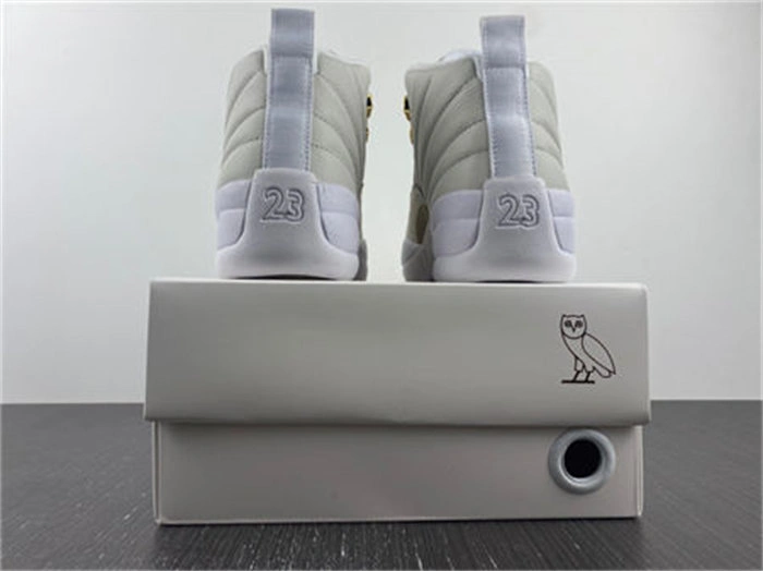 Jordan 12 Retro OVO White 873864- Vibrant 4137