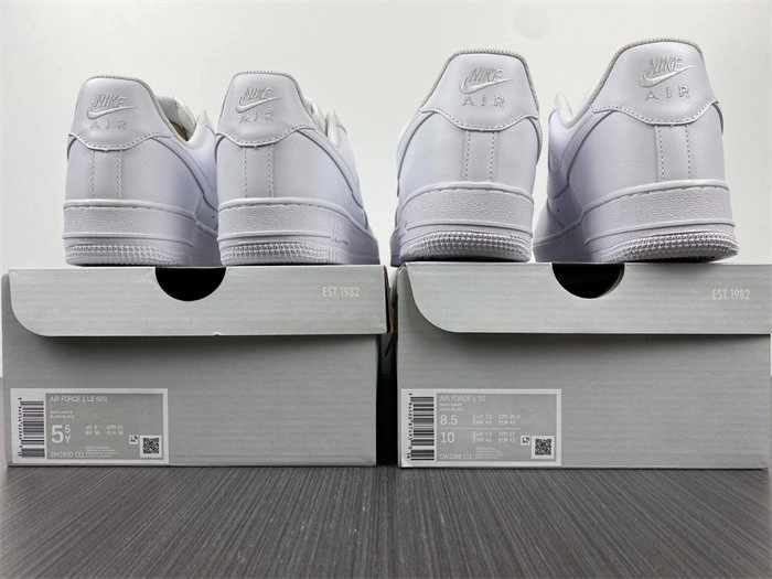 Versatile Nike Air Force 1 Low LE Triple White DH2920- 5151