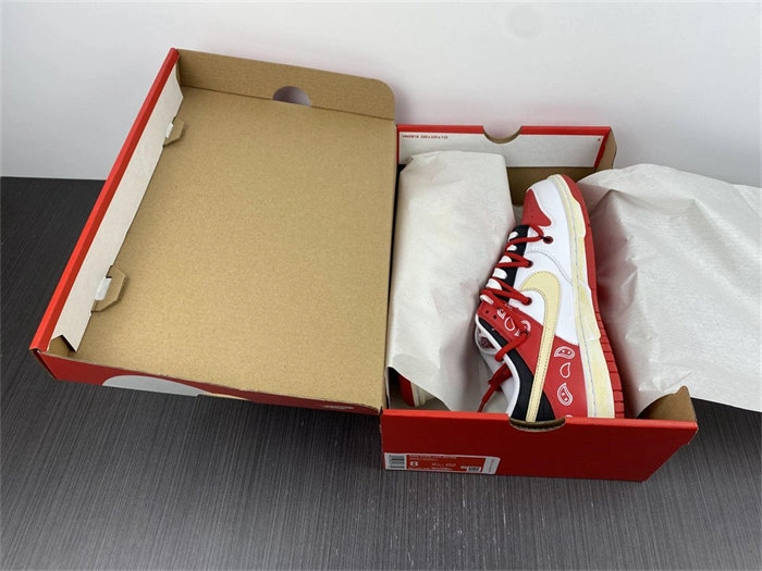 RelaxedFit Nike SB Dunk Low UNIVERSITY RED DD1391- 4815